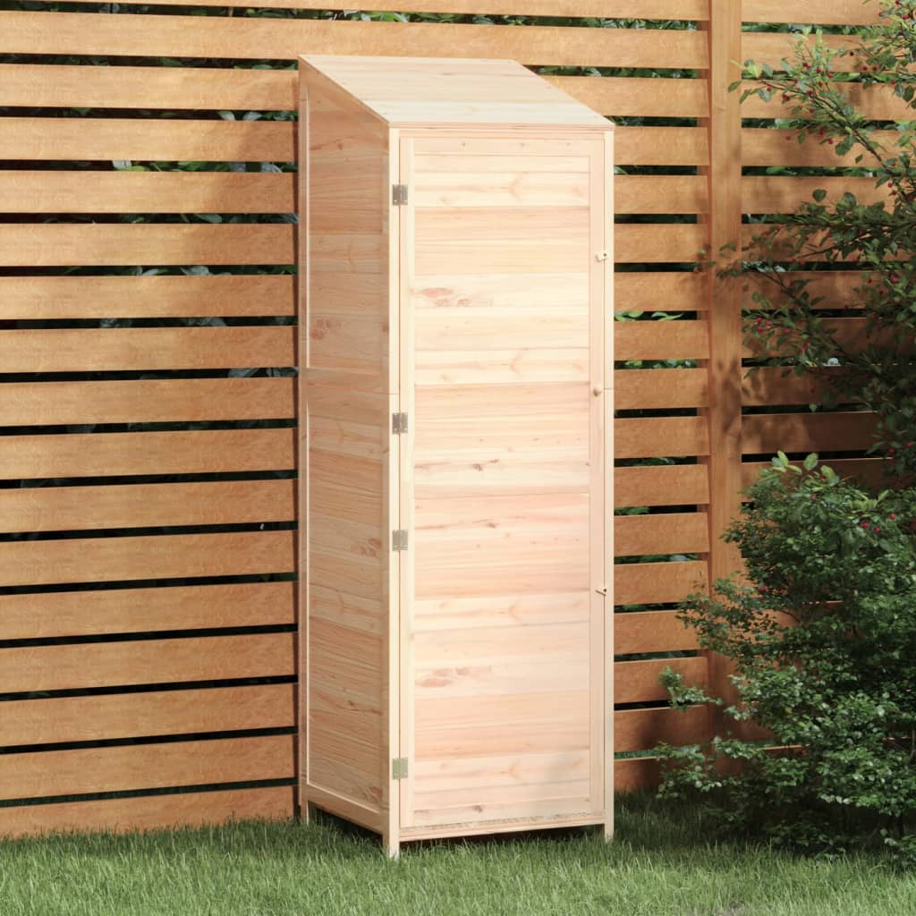 JUNG Vida Geräteschuppen 55x52x174,5 cm Massivholz Tanne