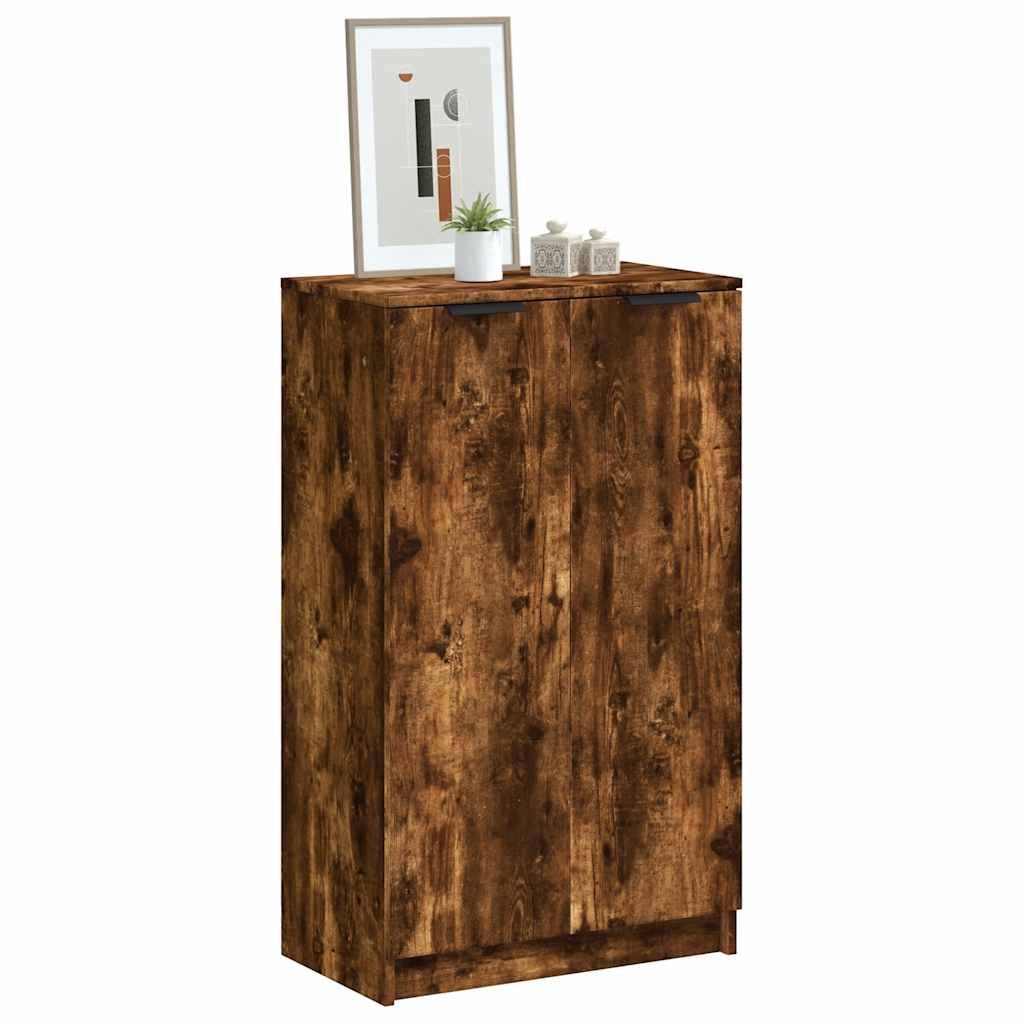JUNG Vida Schuhschrank Räuchereiche 59x35x100 cm Holzwerkstoff