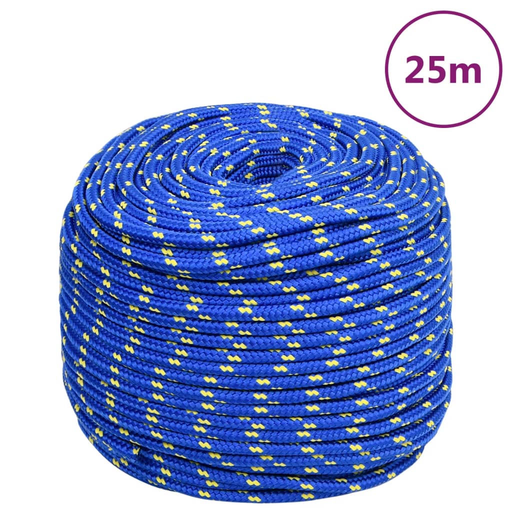 JUNG Vida Bootsseil Blau 6 mm 25 m Polypropylen
