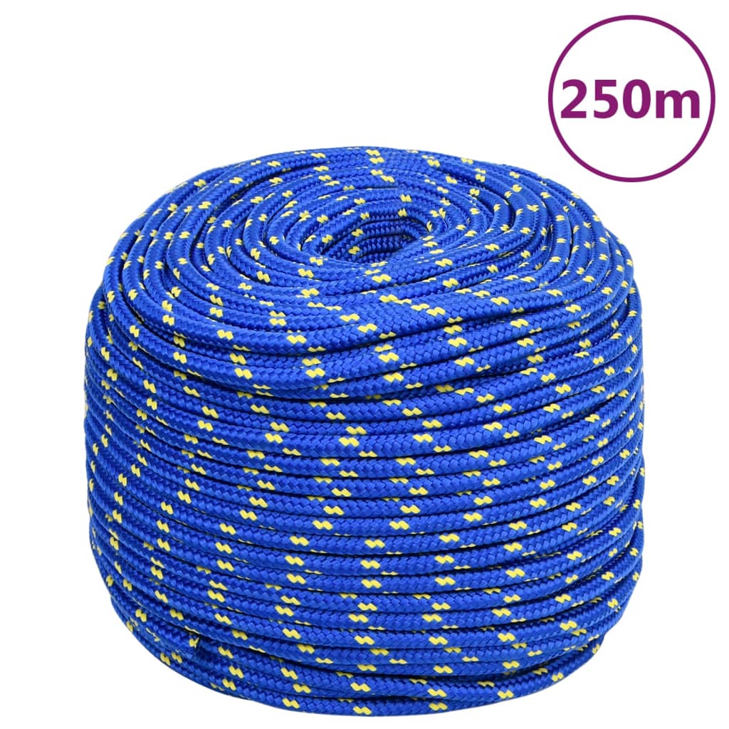 JUNG Vida Bootsseil Blau 8 mm 250 m Polypropylen