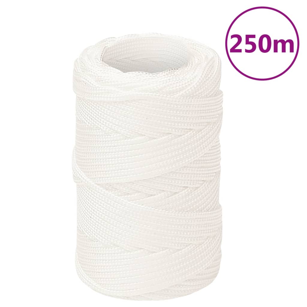 JUNG Vida Bootsseil Weiß 2 mm 250 m Polypropylen