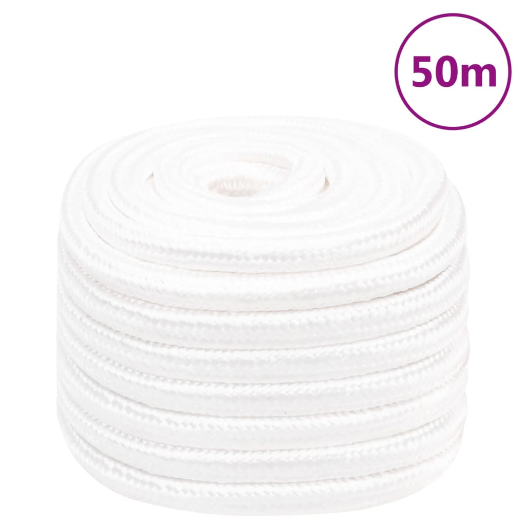 JUNG Vida Bootsseil Weiß 20 mm 50 m Polypropylen