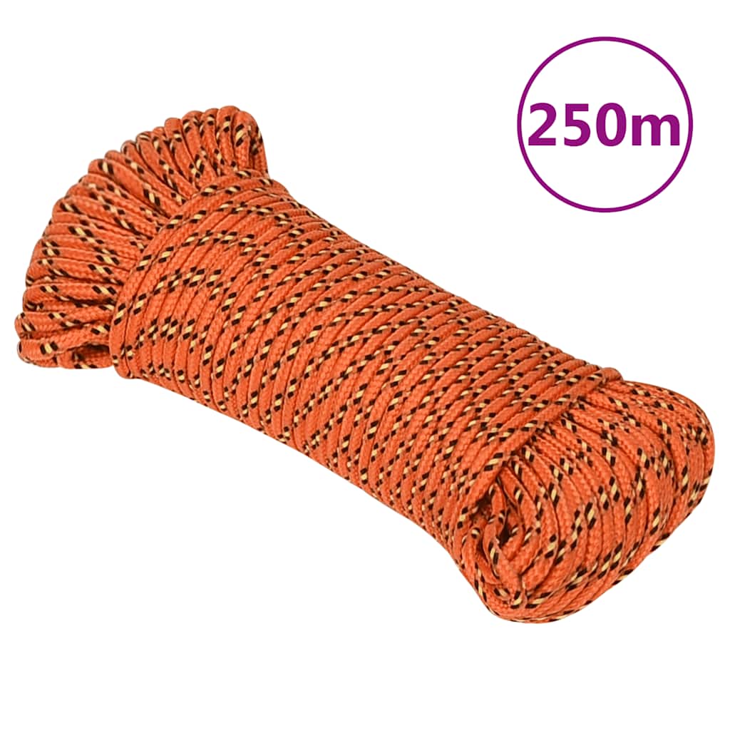 JUNG Vida Bootsseil Orange 5 mm 250 m Polypropylen