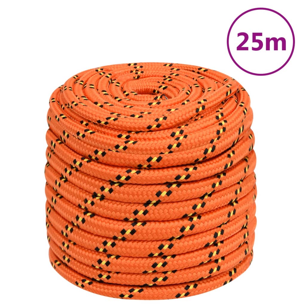 JUNG Vida Bootsseil Orange 18 mm 25 m Polypropylen