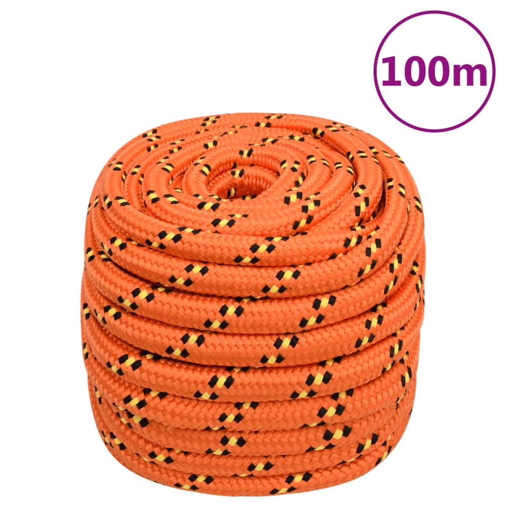 JUNG Vida Bootsseil Orange 20 mm 100 m Polypropylen