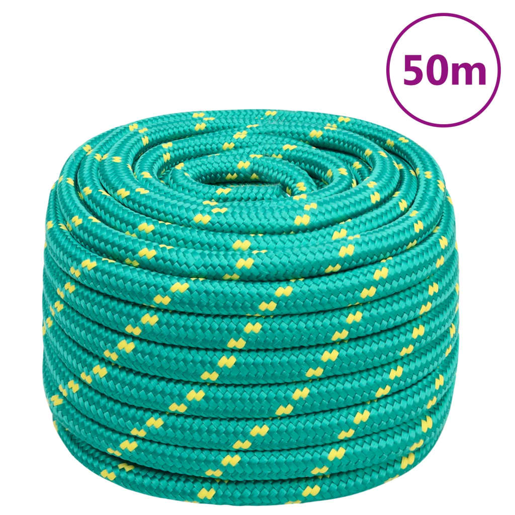 JUNG Vida Bootsseil Grün 20 mm 50 m Polypropylen