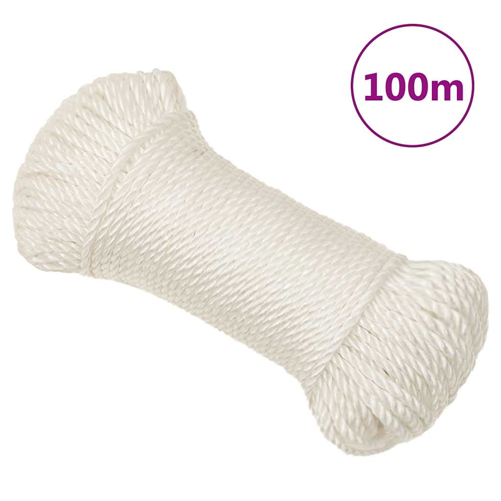 JUNG Vida Arbeitsseil Weiß 3 mm 100 m Polypropylen