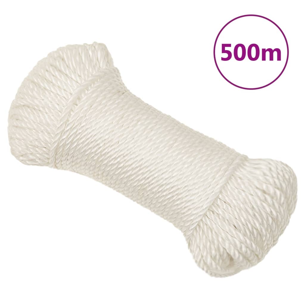JUNG Vida Arbeitsseil Weiß 8 mm 500 m Polypropylen