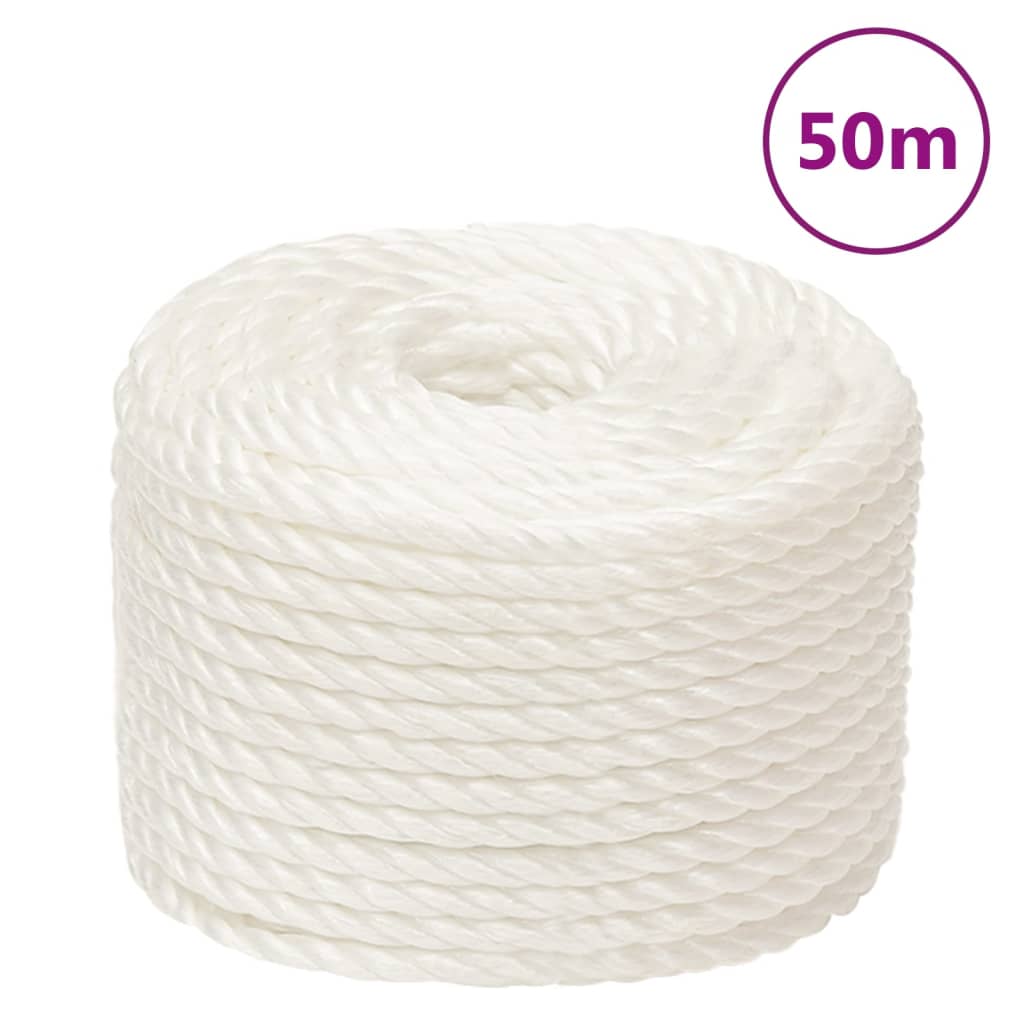 JUNG Vida Arbeitsseil Weiß 16 mm 50 m Polypropylen