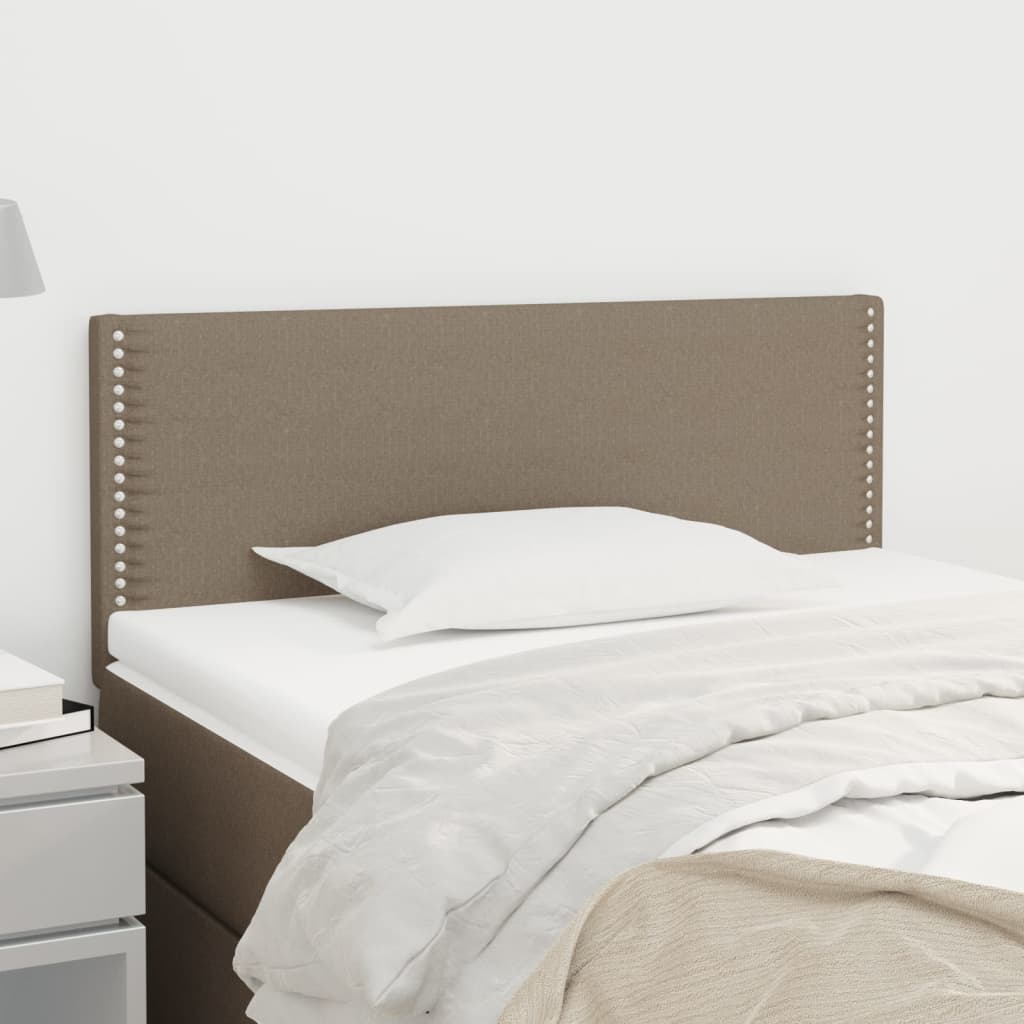 JUNG Vida Kopfteil Taupe 90x5x78/88 cm Stoff