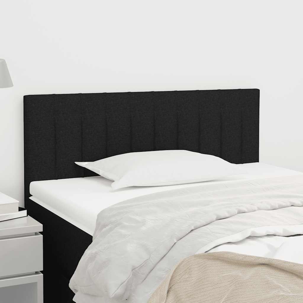 JUNG Vida Kopfteil Schwarz 90x5x78/88 cm Stoff