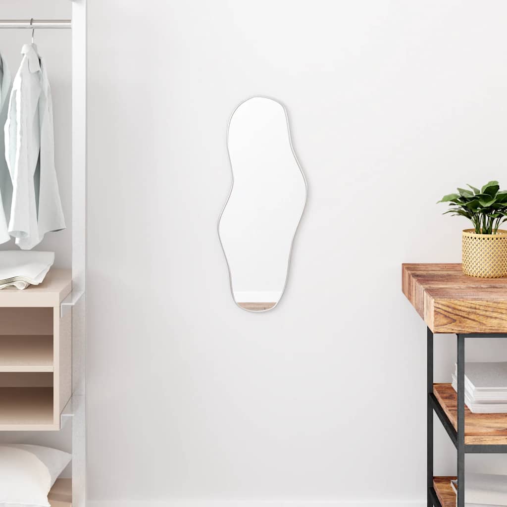 JUNG Vida Wandspiegel Silbern 60x25 cm