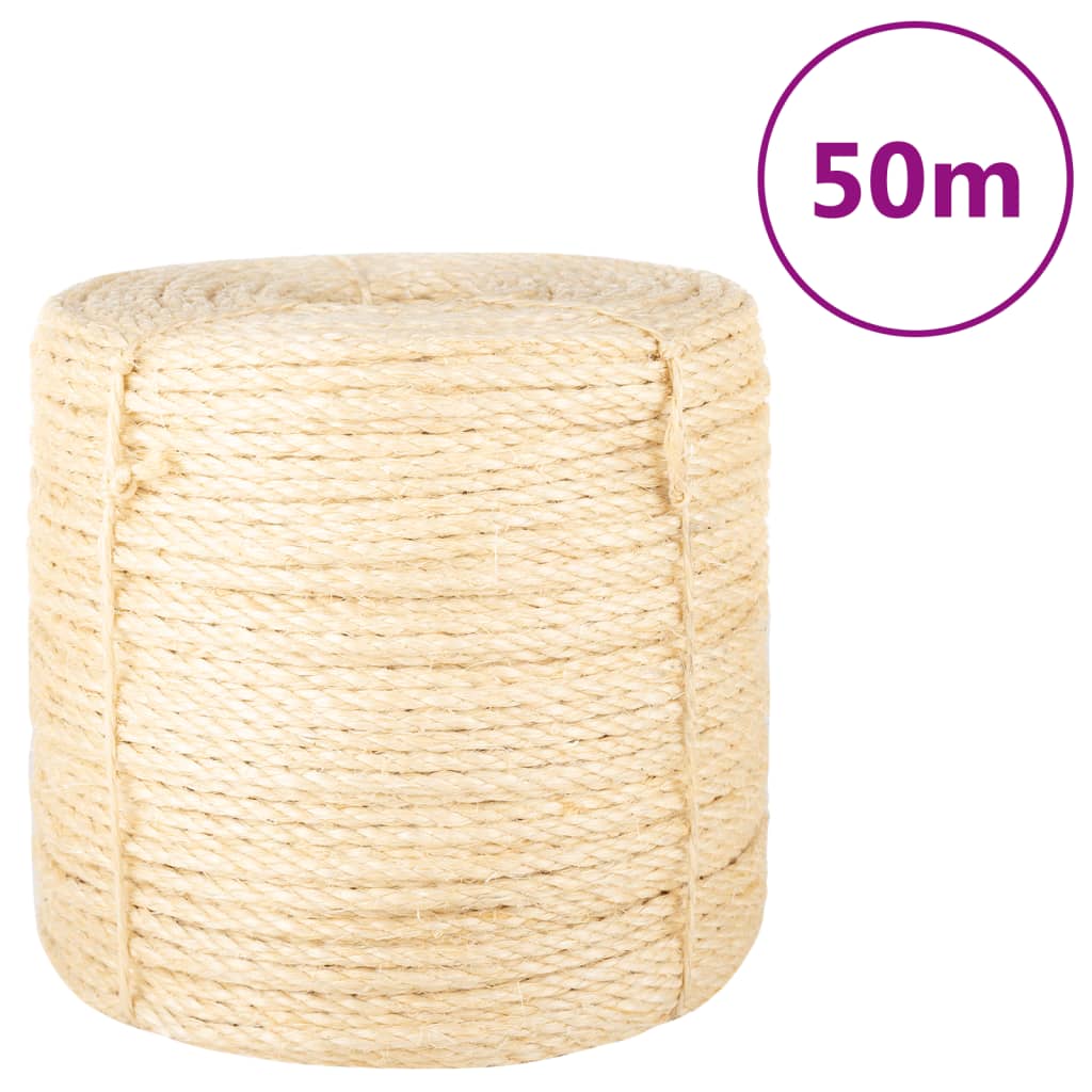 JUNG Vida Seil 100% Sisal 6 mm 50 m