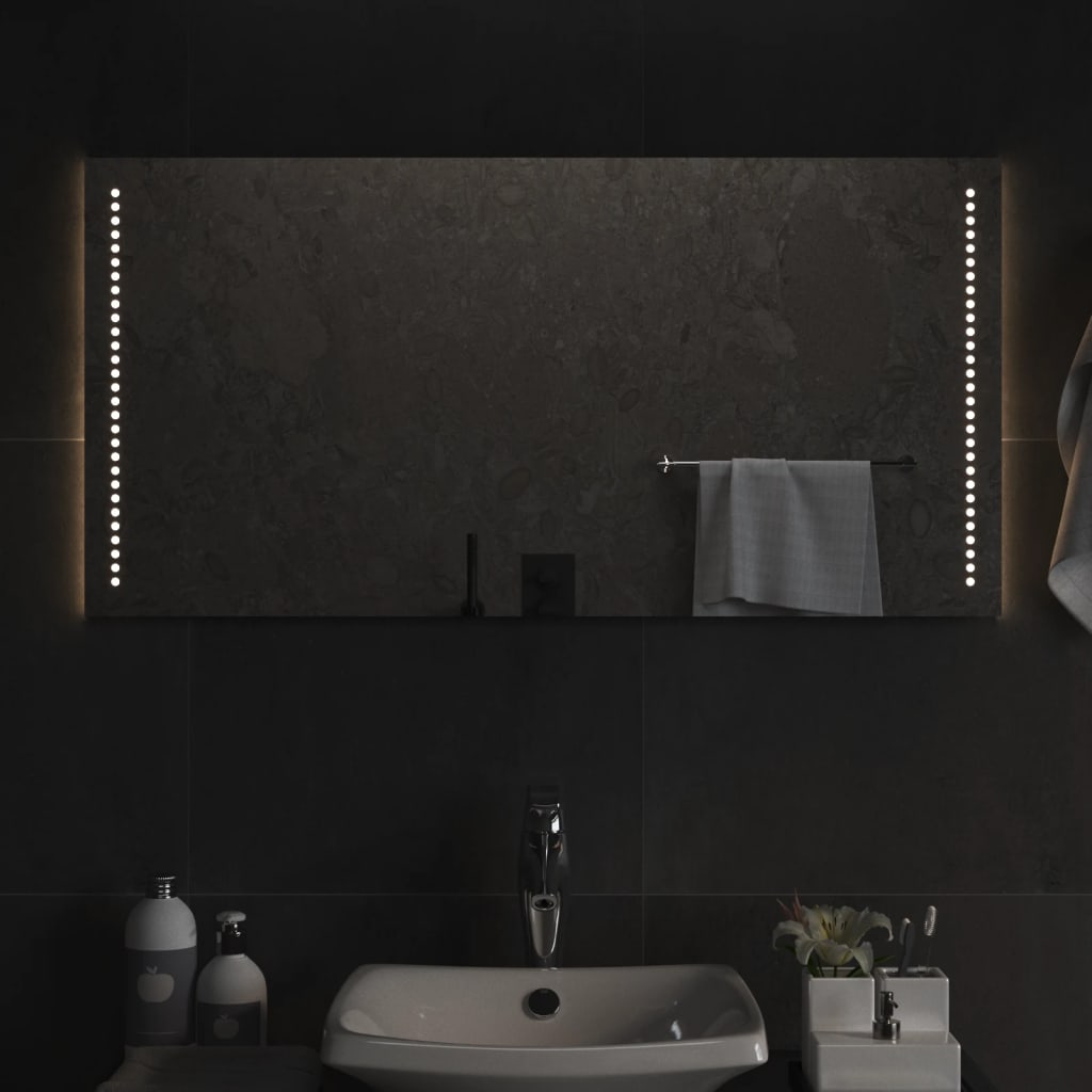 JUNG Vida LED-Badspiegel 50x100 cm