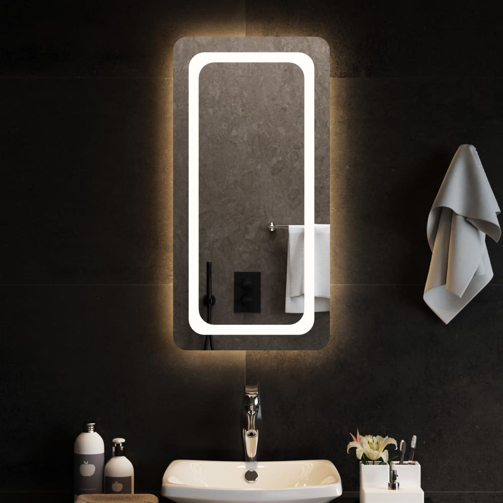JUNG Vida LED-Badspiegel 40x80 cm