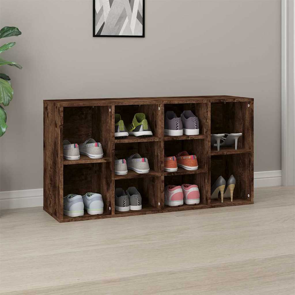 JUNG Vida Schuhbank Räuchereiche 103x30x55 cm Holzwerkstoff