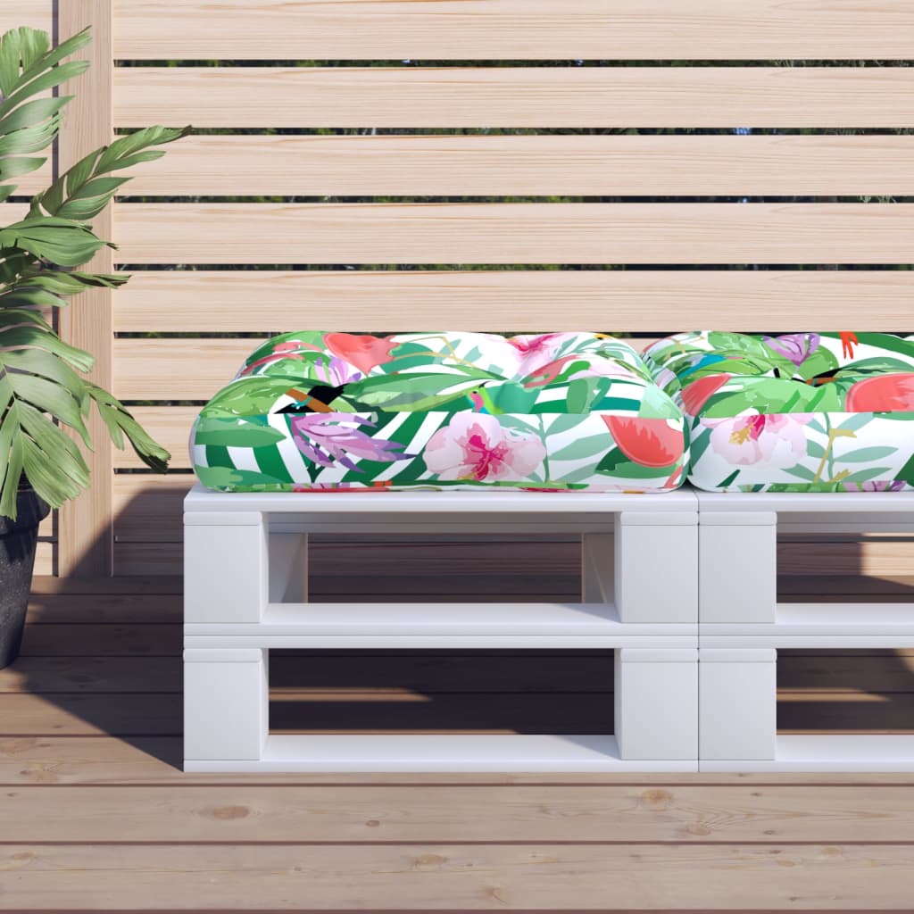 JUNG Vida Palettenkissen Mehrfarbig 60x60x12 cm Stoff