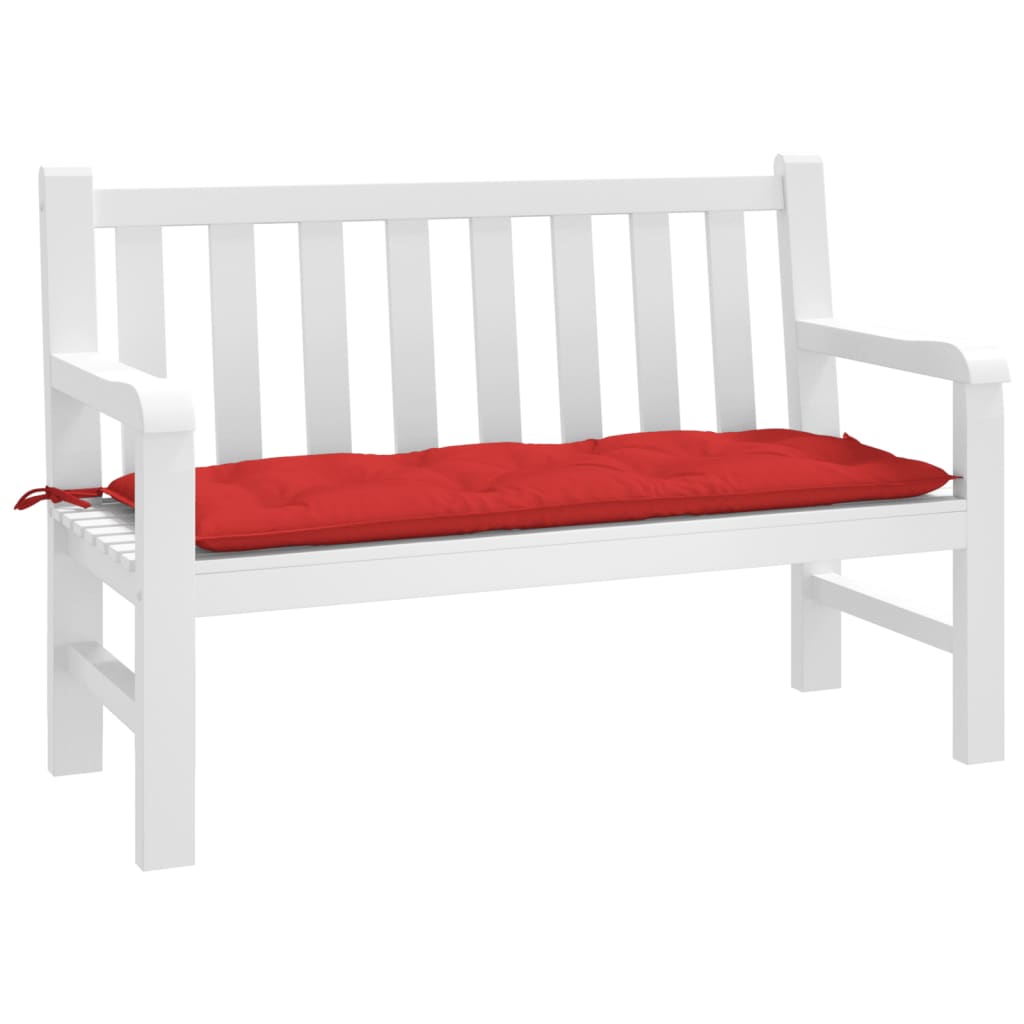 JUNG Vida Gartenbank-Auflage Rot 120x50x7 cm Oxford-Gewebe