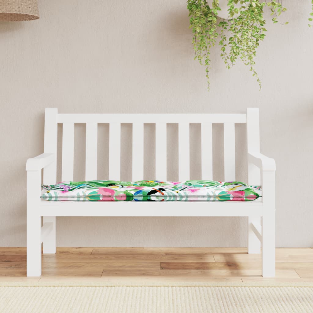 JUNG Vida Gartenbank-Auflage Mehrfarbig 120x50x7 cm Stoff