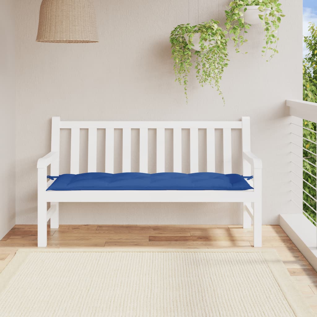 JUNG Vida Gartenbank-Auflage Königsblau 150x50x7 cm Oxford-Gewebe
