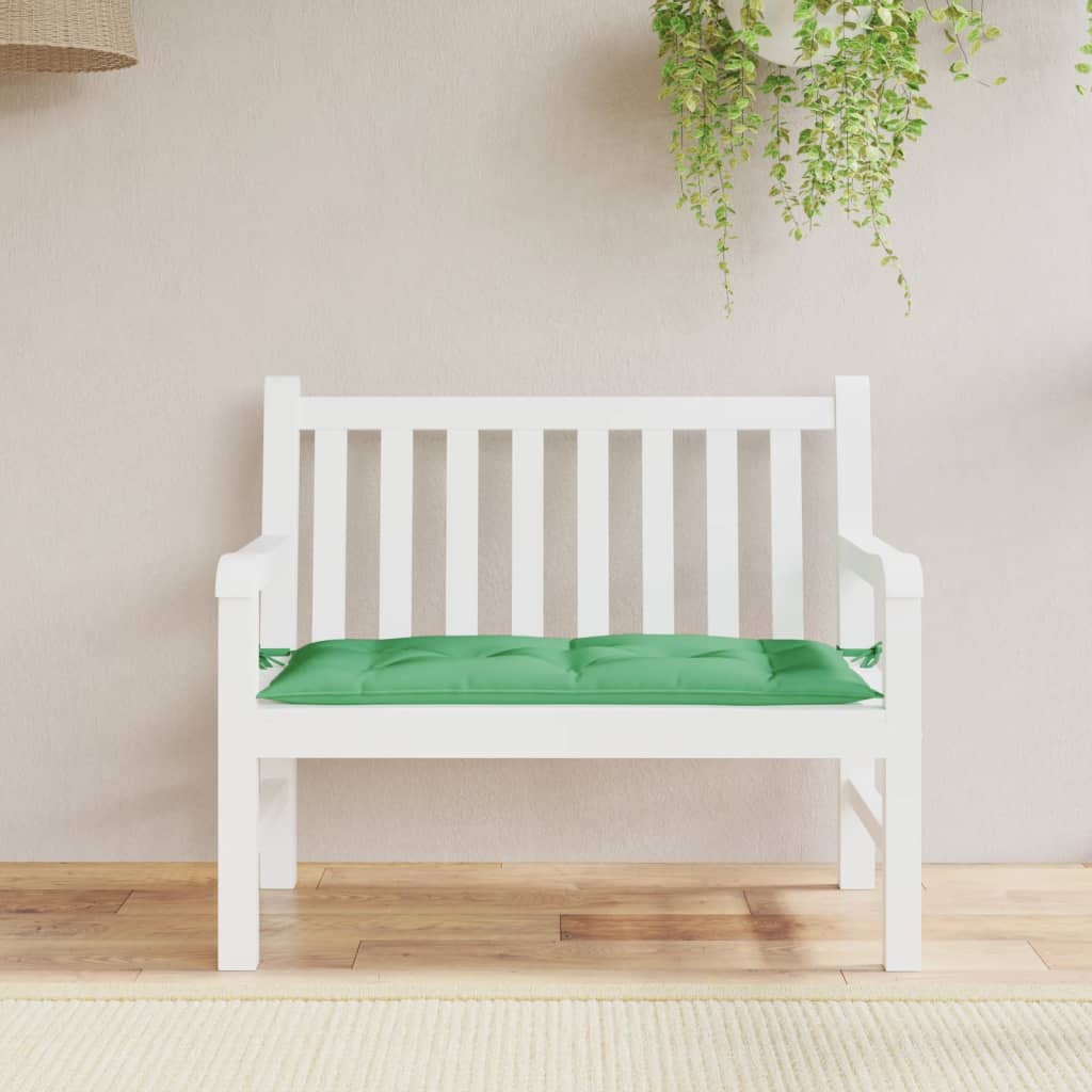 JUNG Vida Gartenbank-Auflage Grün 110x50x7 cm Oxford-Gewebe