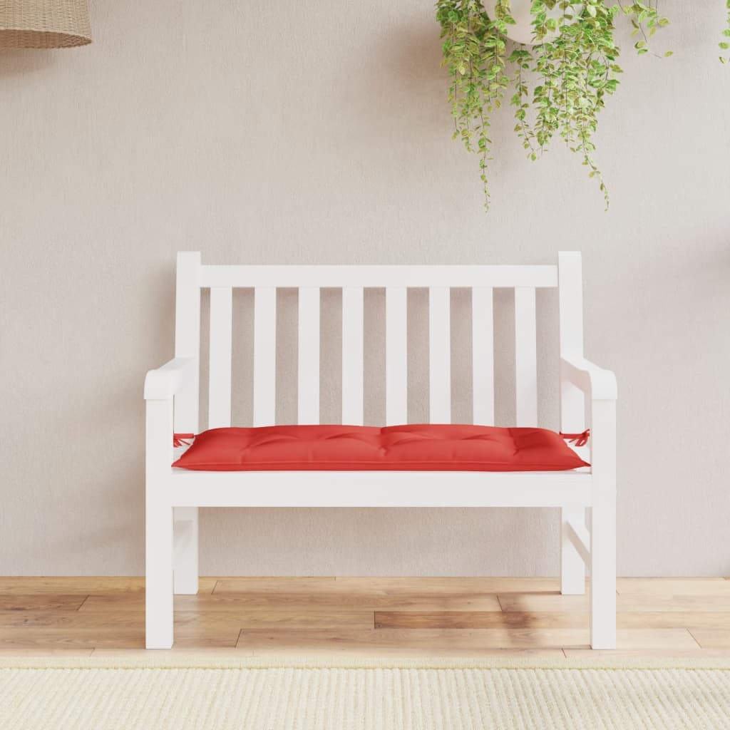 JUNG Vida Gartenbank-Auflage Rot 110x50x7 cm Oxford-Gewebe