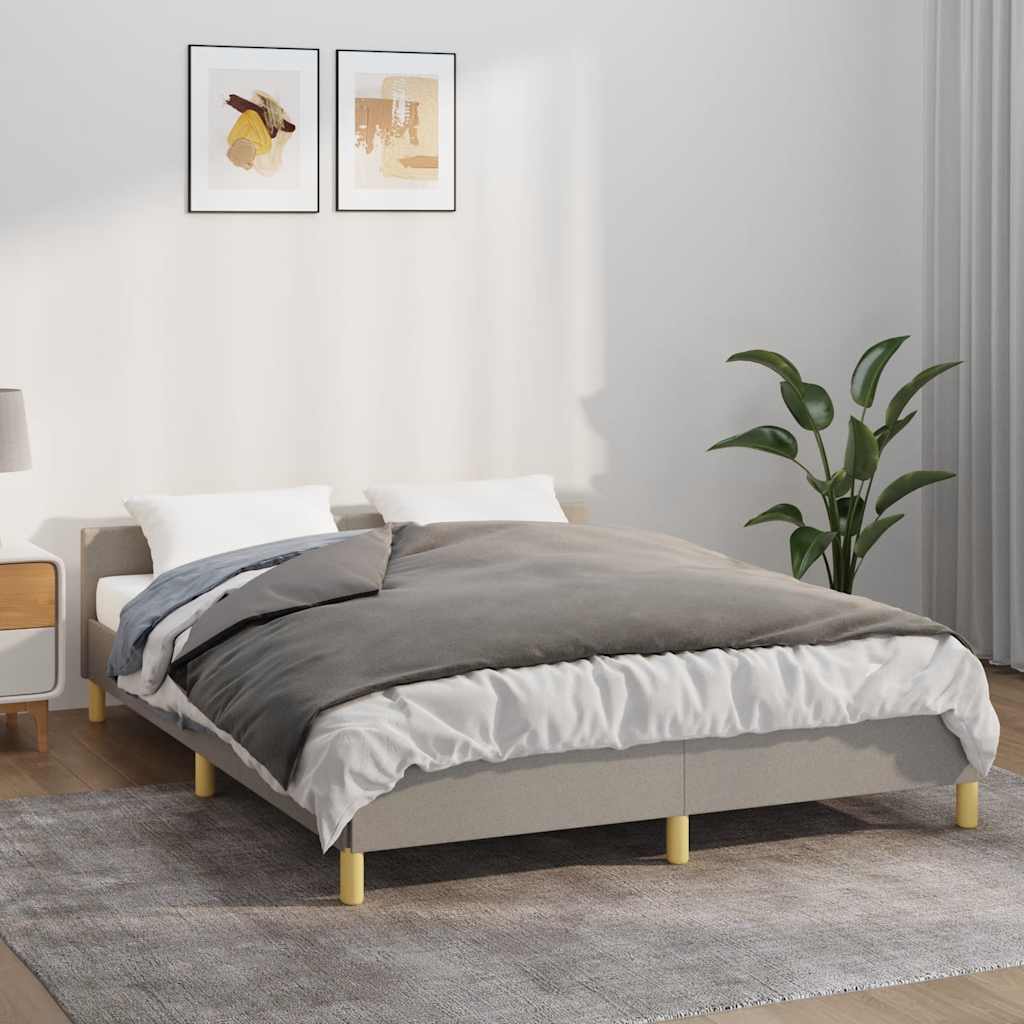 JUNG Vida Gewichtsdecke mit Bezug Grau 140x200 cm 10 kg Stoff