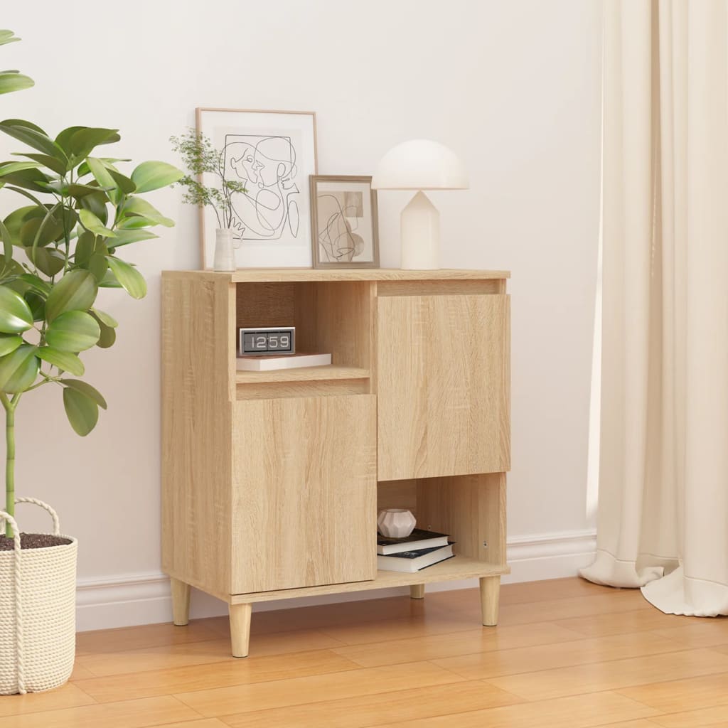 JUNG Vida Sideboard Sonoma-Eiche 60x35x70 cm Holzwerkstoff