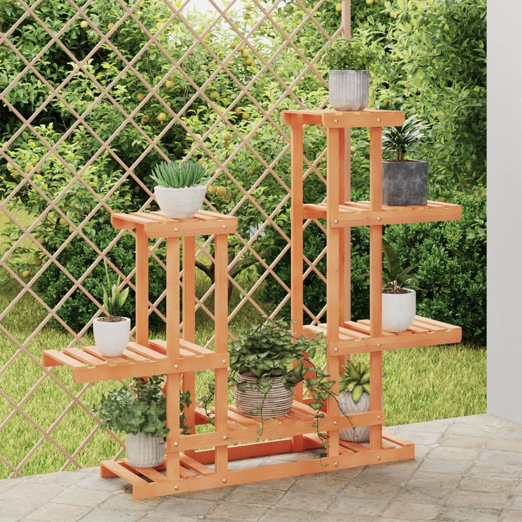 JUNG Vida Blumenständer 95x25x96 cm Massivholz Tanne