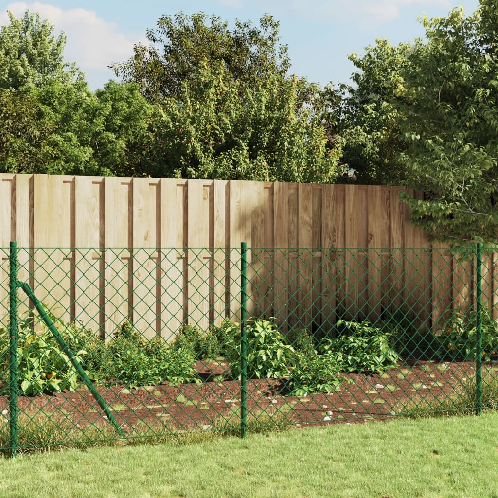 JUNG Vida Maschendrahtzaun Grün 1x25 m