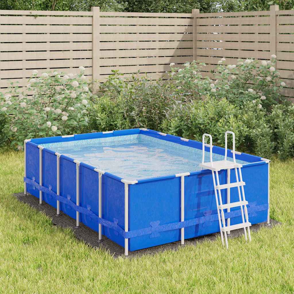 JUNG Vida Pool-Bodentuch Hellgrau 300x220 cm Polyester Geotextil