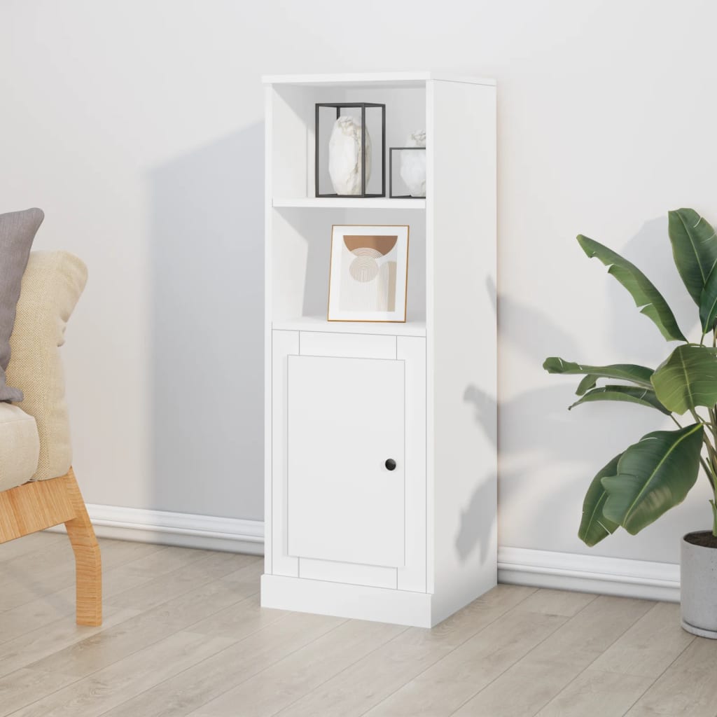JUNG Vida Highboard Weiß 36x35,5x103,5 cm Holzwerkstoff