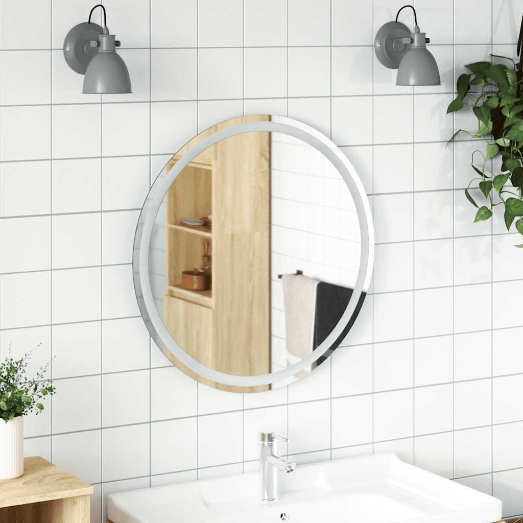 JUNG Vida LED-Badspiegel 70 cm Rund