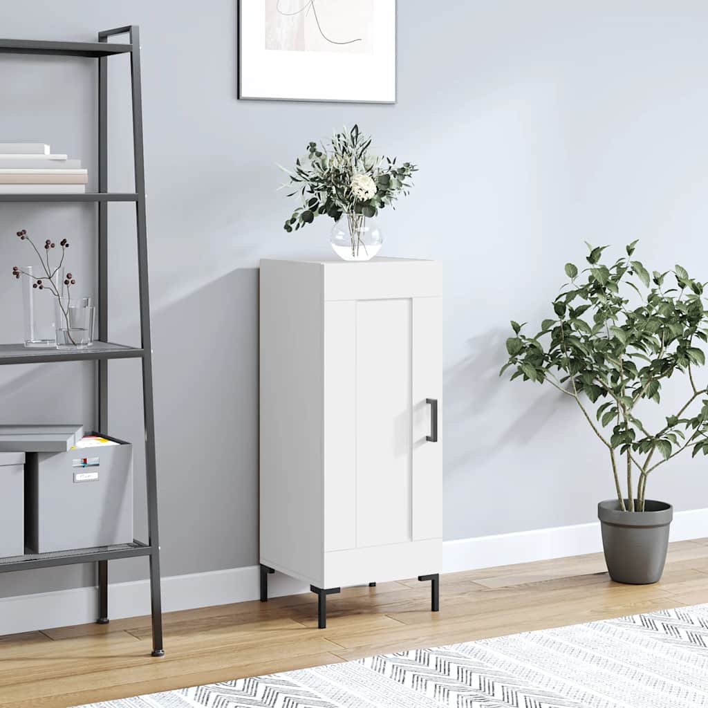 JUNG Vida Sideboard Weiß 34,5x34x90 cm Holzwerkstoff