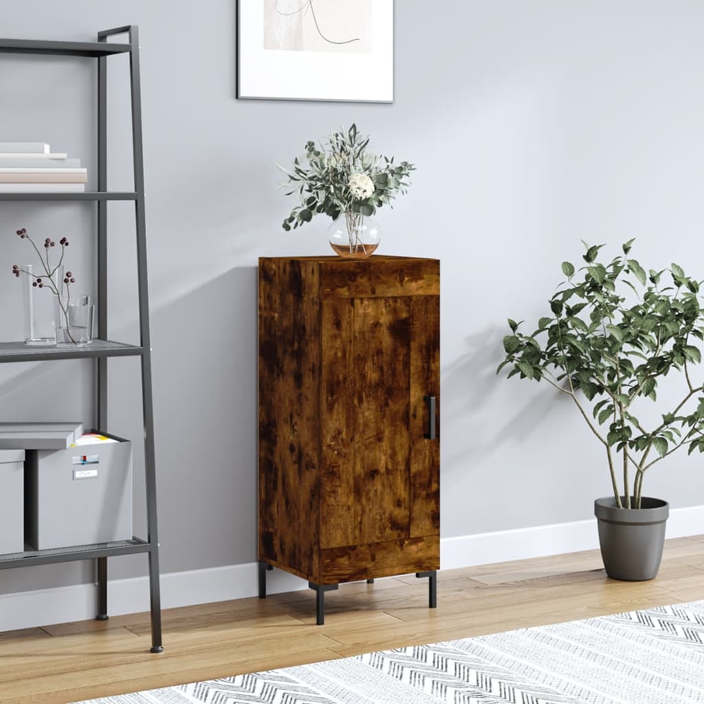 JUNG Vida Sideboard Räuchereiche 34,5x34x90 cm Holzwerkstoff