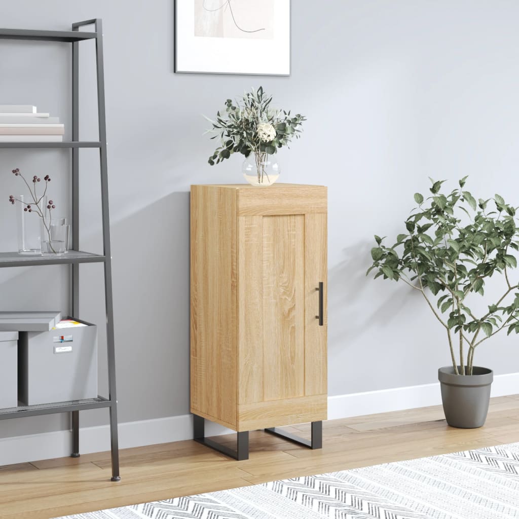 JUNG Vida Sideboard Sonoma-Eiche 34,5x34x90 cm Holzwerkstoff
