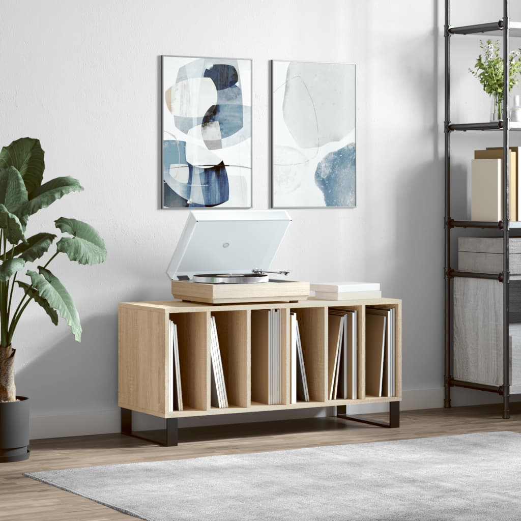 JUNG Vida Plattenschrank Sonoma-Eiche 100x38x48 cm Holzwerkstoff