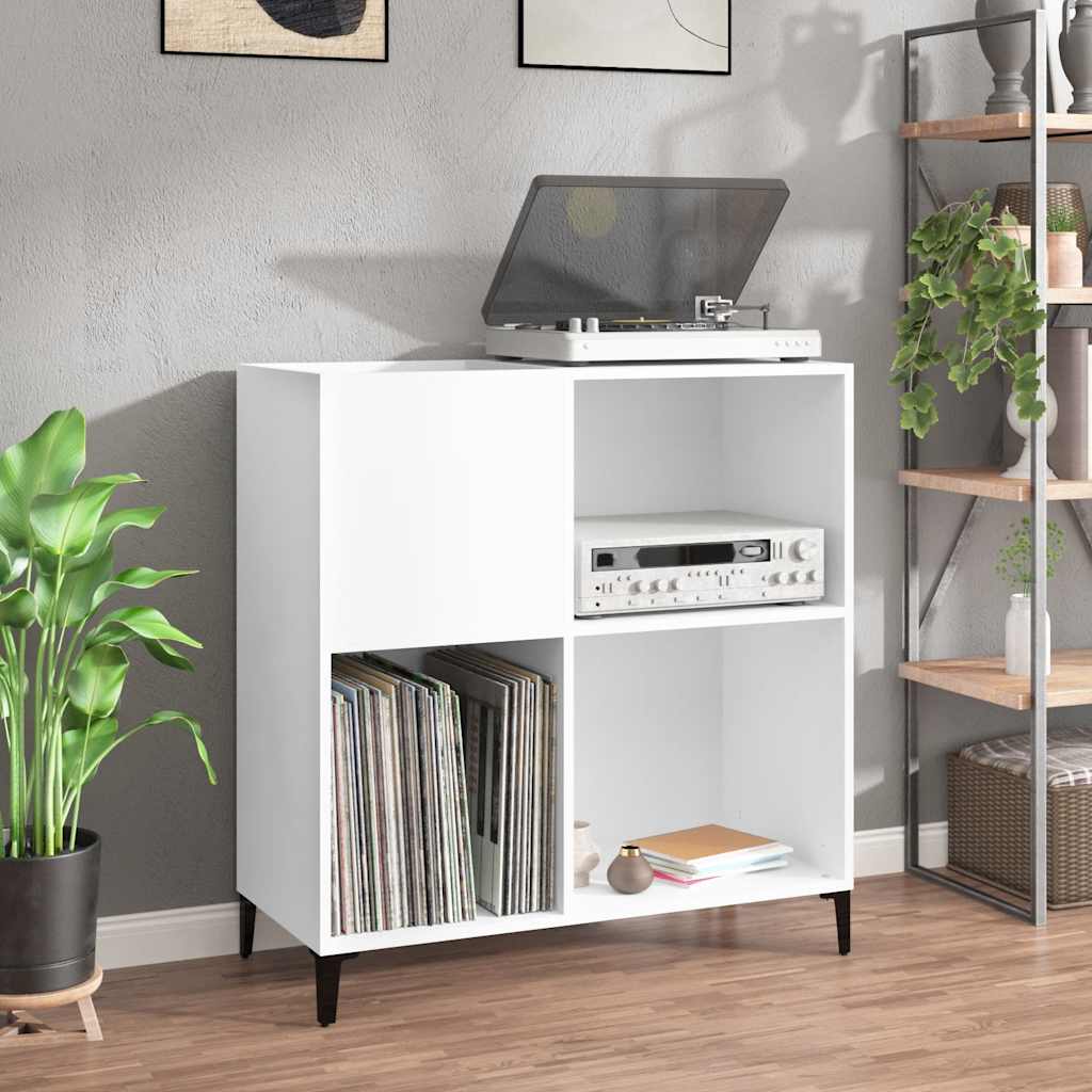 JUNG Vida Plattenschrank Weiß 84,5x38x89 cm Holzwerkstoff