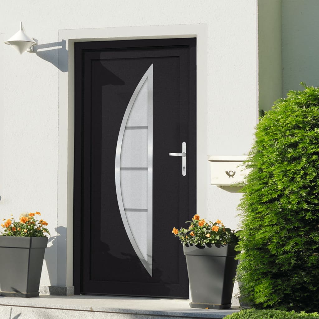 JUNG Vida Haustür Anthrazit 98x190 cm PVC