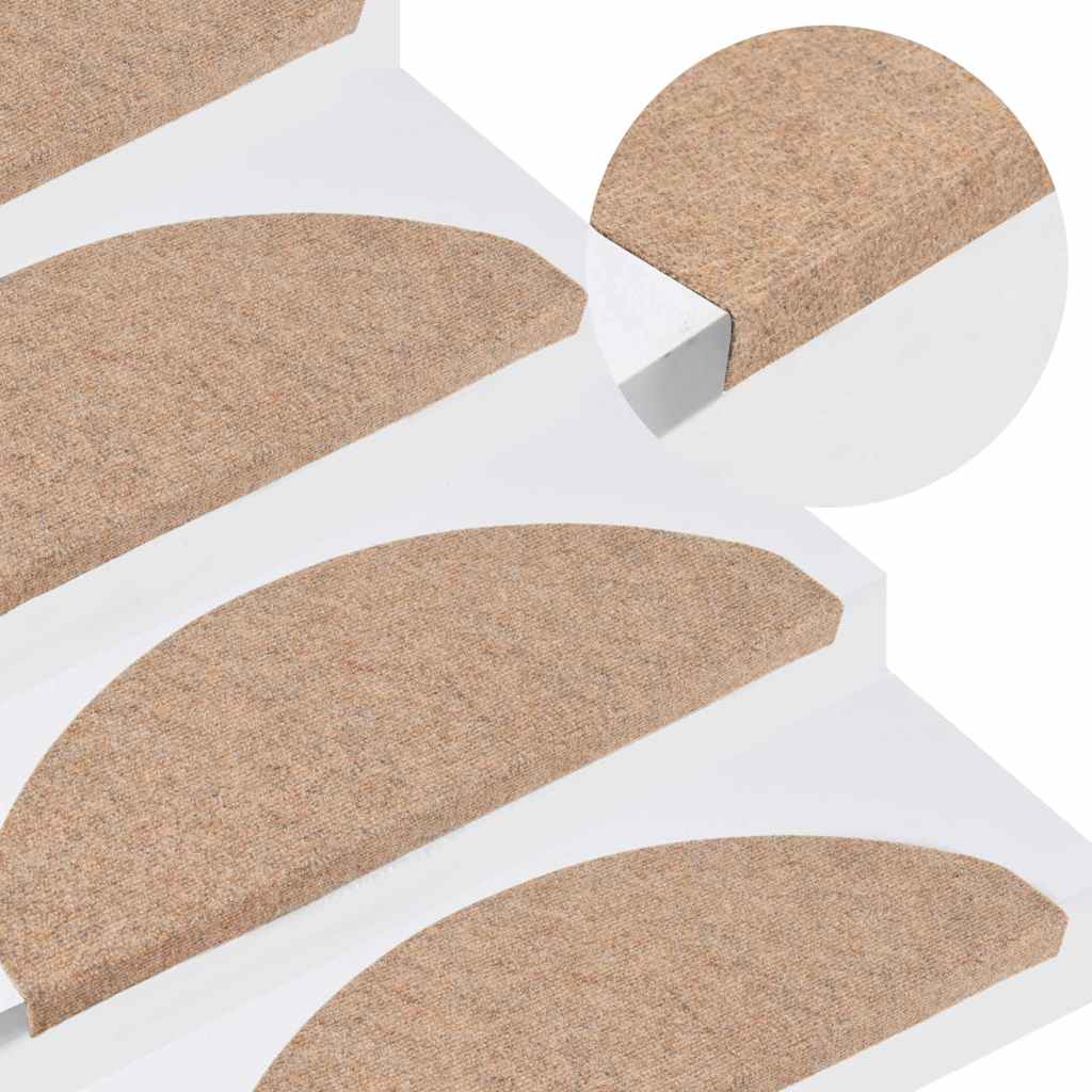 JUNG Vida Stufenmatten Selbstklebend 10 Stk. Beige 65x22,5x3,5 cm