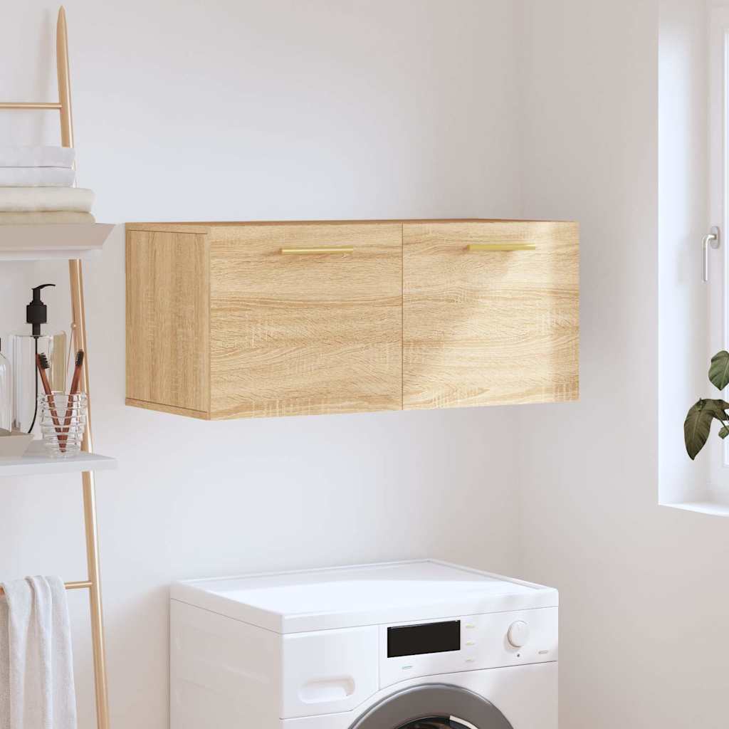 JUNG Vida Wandschrank Sonoma-Eiche 80x36,5x35 cm Holzwerkstoff