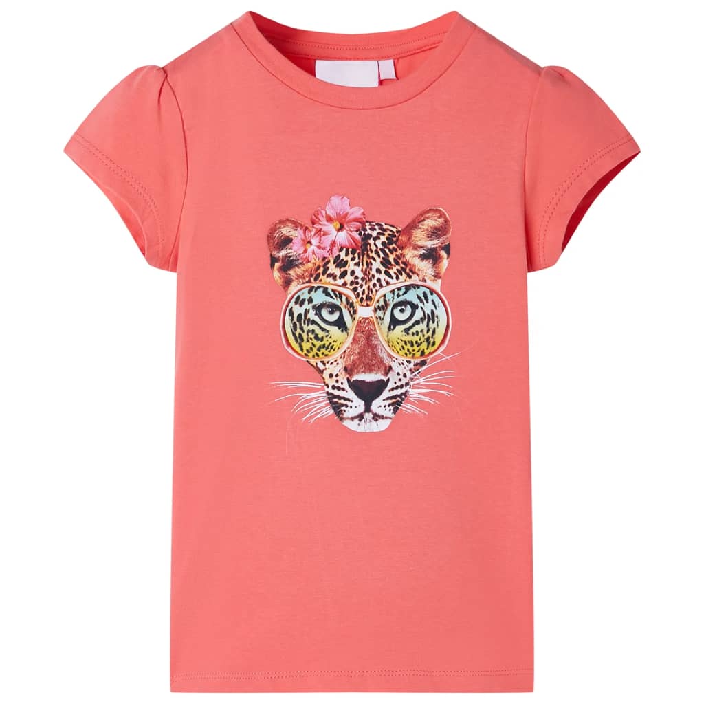 JUNG Vida Kinder-T-Shirt Korallenrosa 116