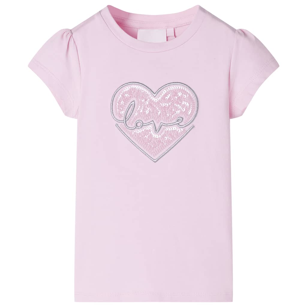 JUNG Vida Kinder-T-Shirt Hellrosa 116