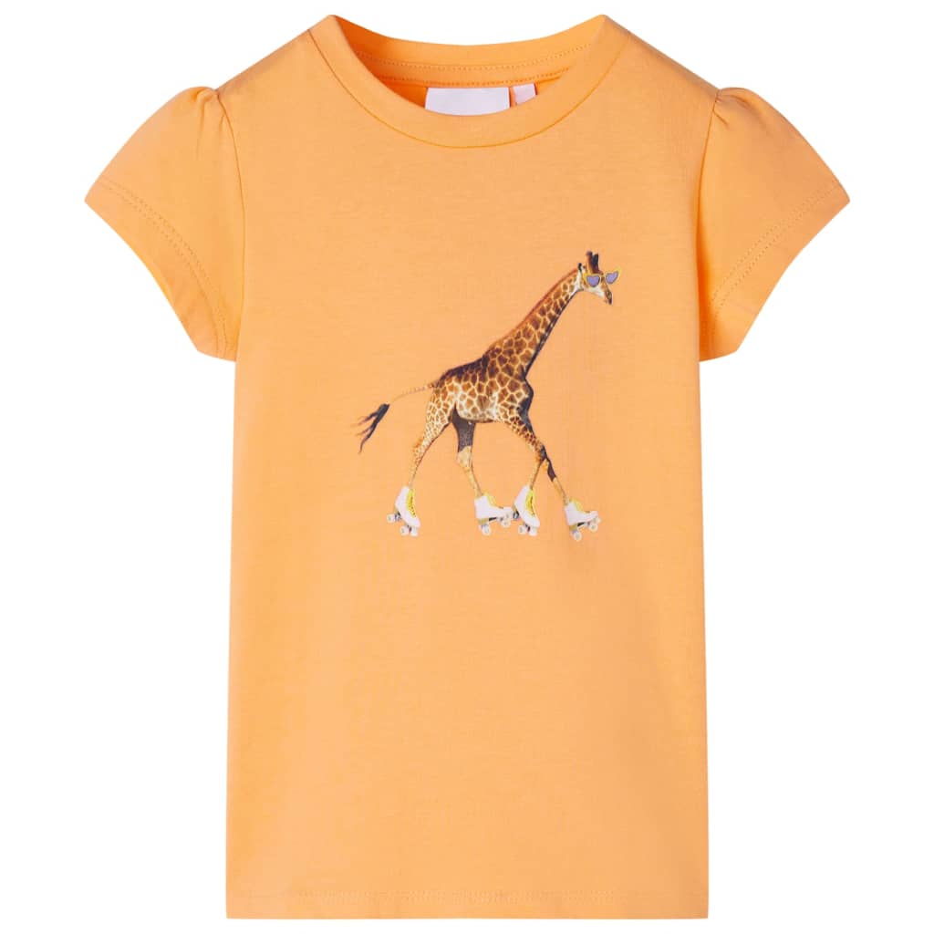 JUNG Vida Kinder-T-Shirt Hellorange 116