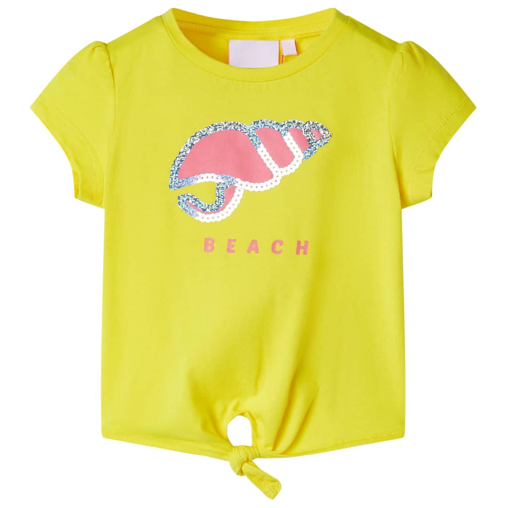 JUNG Vida Kinder-T-Shirt Gelb 116