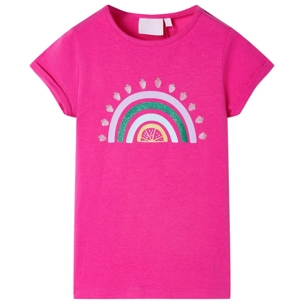 JUNG Vida Kinder-T-Shirt Dunkelrosa 116