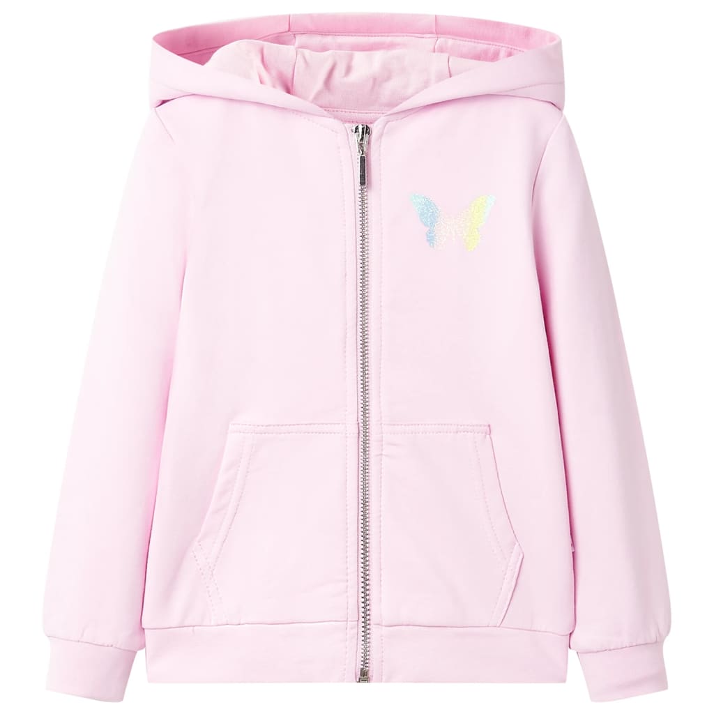 JUNG Vida Kinder-Kapuzenpullover Hellrosa 104