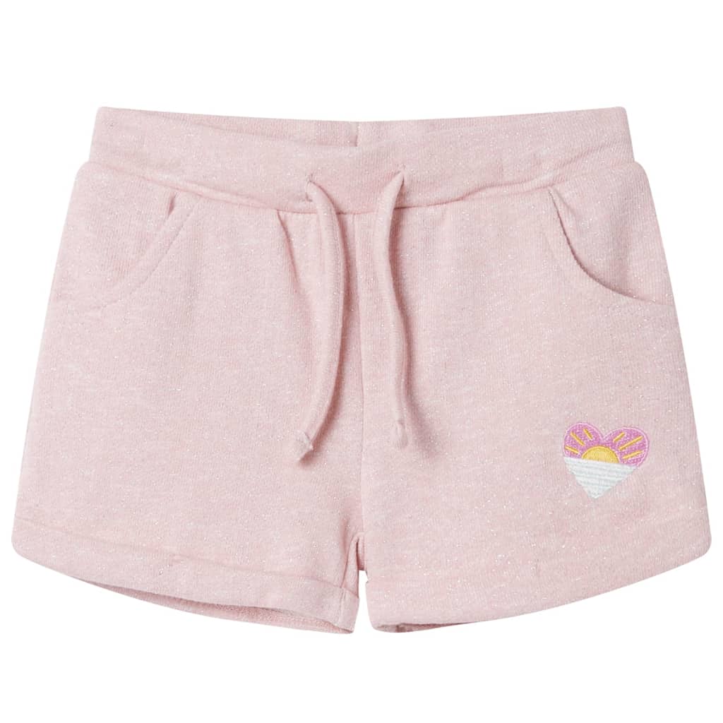 JUNG Vida Kindershorts mit Kordelzug Hellrosa 128