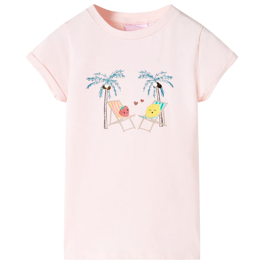 JUNG Vida Kinder-T-Shirt Zartrosa 92
