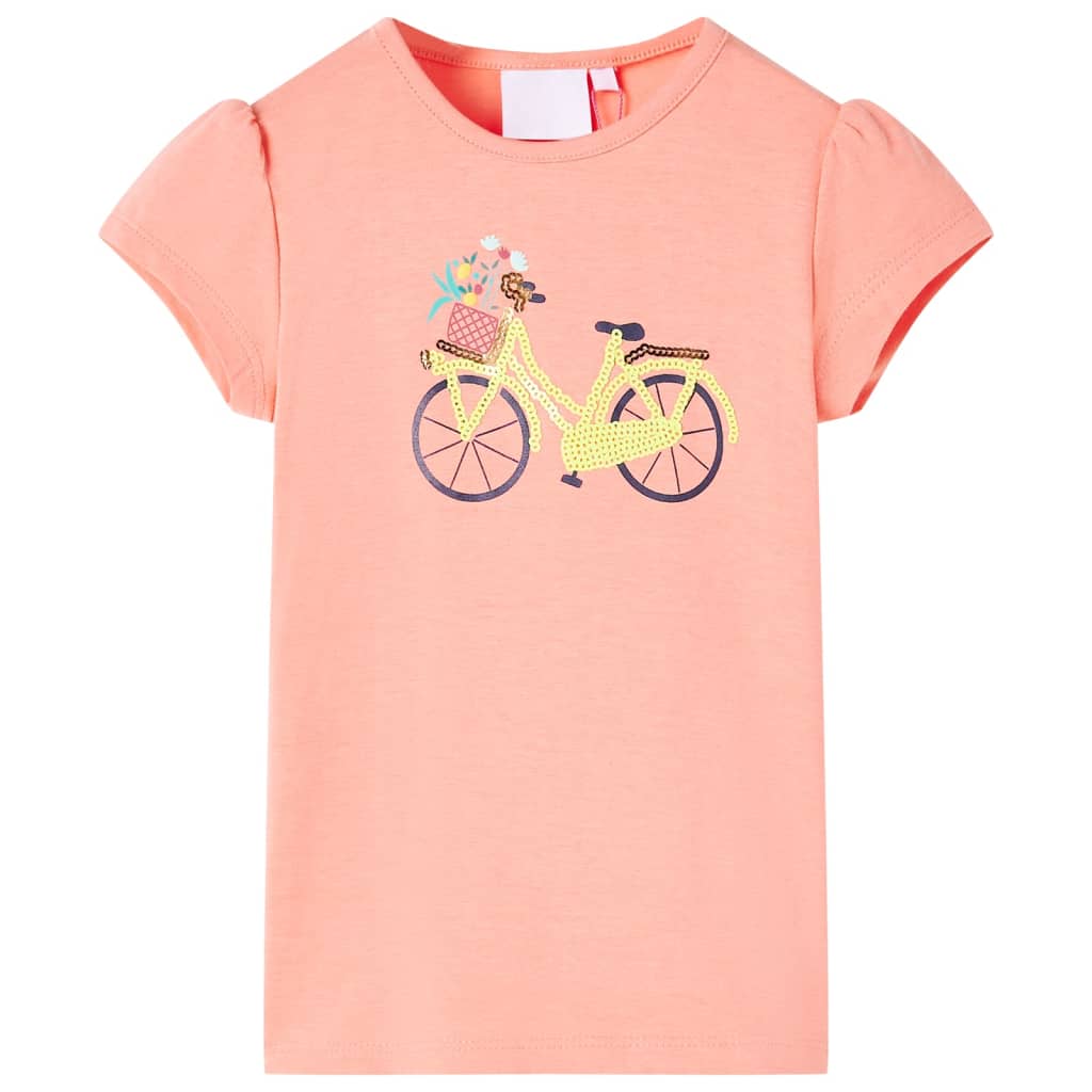 JUNG Vida Kinder-T-Shirt Korallenrosa 128